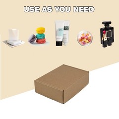 7x5x2 Inches Shipping Boxes Pack of 25, Brown Corrugated Cardboard Boxes for …