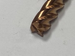 ACCUPRO 08487415, 1/4″ Solid Carbide, .02″ Corner Radius End Mill, 4FL, TiCN USA