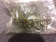 HH Smith part no 1066 connector terminal block single row lot of 20 nos
