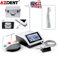 AZDENT Dental Implant Motor Surgical System 20:1 LED Contra Angle Touch Screen