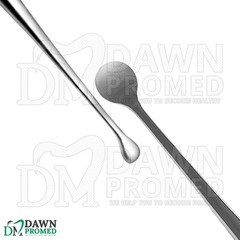 6 Pcs Molt Bone Curette 2/4 Periosteal Elevator 7″ Surgical Implant Dental Set