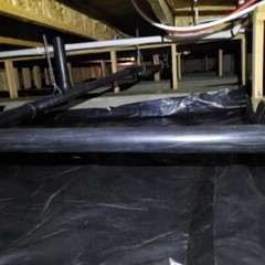 Vapor Barrier Supply – Black Crawl Space Vapor Barrier – 6 mil
