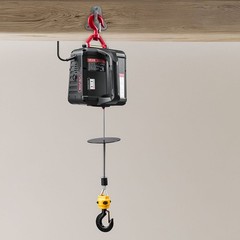 VEVOR 2-in-1 Electric Hoist Winch 1100 lbs Manual Wireless Remote Control