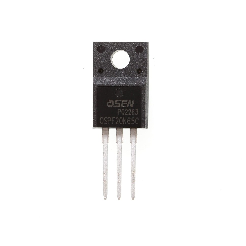HUABAN 5 Pieces 20N65 650V 20A N-Channel MOSFET TO-220F Transistor
