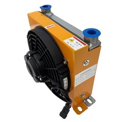 RJ-224Hydraulic Air Cooler DC12V Fan Cooler Oil Cooling Radiator 65L/min