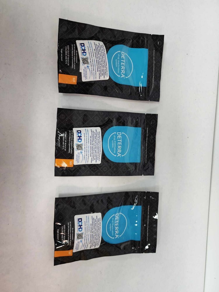 LOT OF 3 – Deterra Drug Deactivation & Disposal System – Medium Pouch