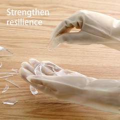 10 Pairs of Pvc Cleaning Gloves Waterproof Wear-Resistant Non-Slip Latex Materia