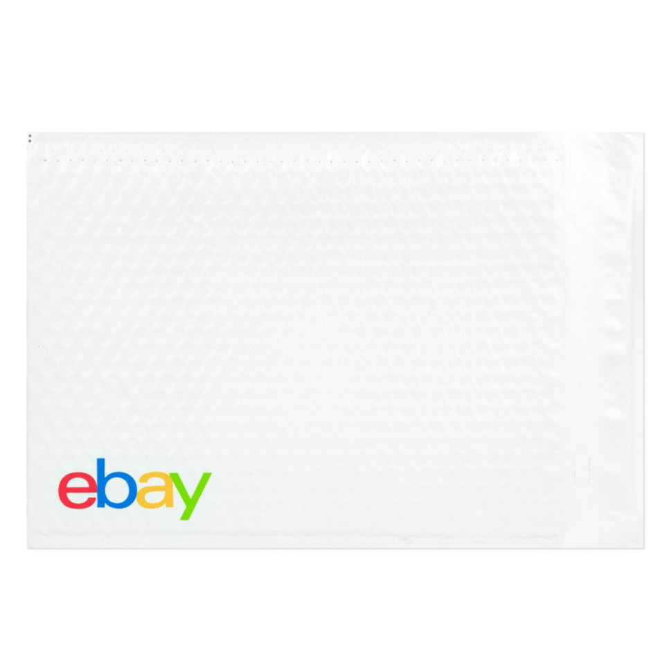 eBay-Branded Padded Bubble Mailers 10PCS – Sizes: 6.5×9.25, 8.5×11.25, 9.5×13.25