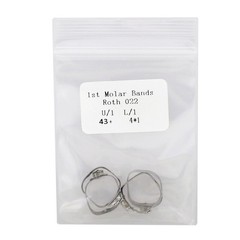 Dental 1st Molar Buccal Tube Prewelded Bands 29-43+# Roth 022 U1/L1 U2/L1 U3/L2