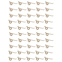 50 Pack Heavy Duty Hay Rake Teeth Tines Fits New Holland 55 56 57 256 400033