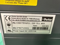 Parker Hannifin C3S075V4F11 I20 T11 M00 Servo Drive Controller