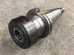 TECHLEADER CAT50 TG150 Collet Chuck + 1.25″/32mm Collet + HAAS TSC Ret’n Knob