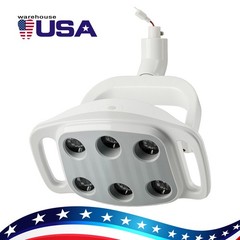 Dental 6 LED Lamp Oral Light Induction Senser Adjustable Lamp for Dental Chair