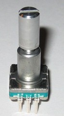 2 X Alps Rotary Encoder w/ Momentary Switch – 30 Detent / 360 Degrees – PC Board