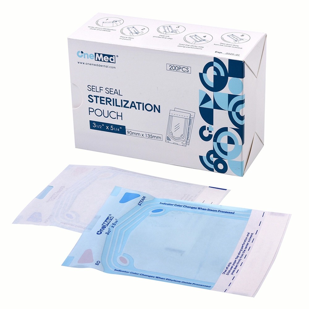 2000 3.5″x5.25″Dental Sterilization Sterilizer Autoclave Bags Pouches Instrument