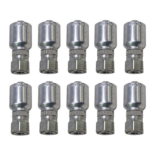 10Pcs 1JS4388 Hydraulic Hose Fitting w/1/2” Female Seal 1JS43-8-8 for Parker