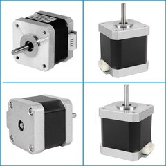 NEMA17 42mm Open-Loop Stepper Motor, 2-Phase 1.8°, 0.42Nm, Suitable for CNC