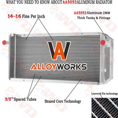 6686077 4 Row Radiator Fits Bobcat S150 S150G S160 S175 S185 S205 TB120 7152356