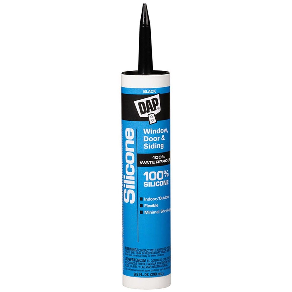 Dap 08642 9.8 Fl Oz Dow Corning® Black Silicone Sealant Pack Of 12 (Pack of 12)