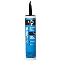 Dap 08642 9.8 Fl Oz Dow Corning® Black Silicone Sealant Pack Of 12 (Pack of 12)