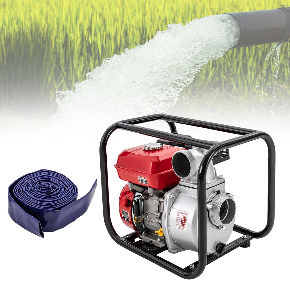 3″ Semi Trash Gas Water Pump Garden Water Transfer Irrigation Pump 60m³/h 7.5HP