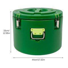 30L Commercial Insulated Bucket Stainless Steel Insulated Soup Container Carrier