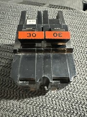 Federal Pacific NA240 40A Circuit Breaker – Black