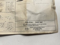 NEW THERMON ECA-1-EAK-3X METALLIC CONNECTION KIT NIB