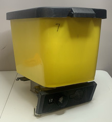 John Deere Planter Insecticide Box A58499 with Lid AA53856 & Meter A50861