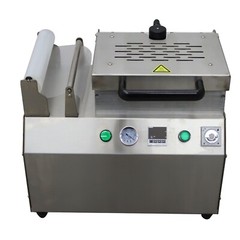 110V/60Hz Bench Vacuum Sealer 2 Slots Commercial Vacuum Skin Packaging Machine