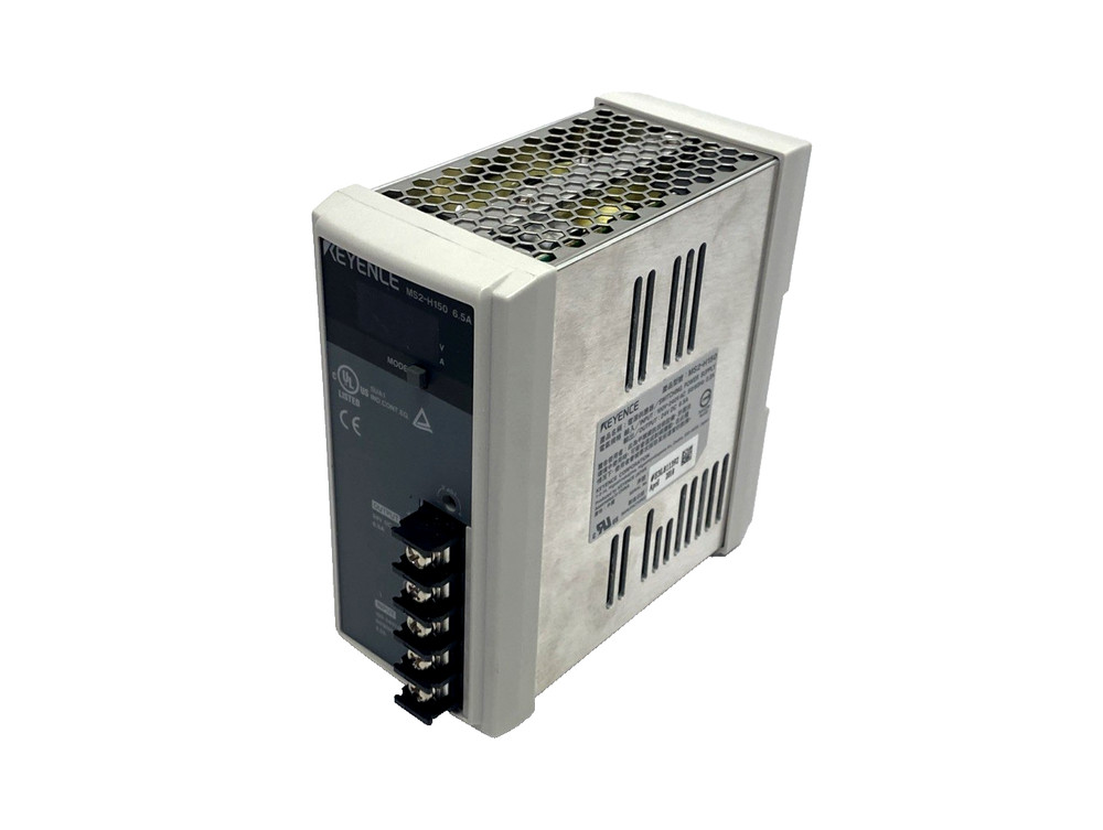 Keyence MS2-H150 Compact Power Supply, 85-264VAC 110-370VDC, 24VDC 6.5A 150W Out