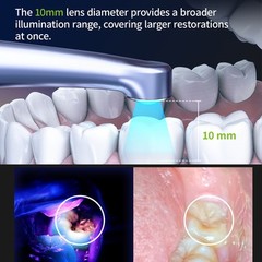 VAFU- Dental Cordless LED Curing Light Lamp 1 Second Resin Cure Lamp 3200mW/cm²