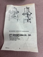 Itt Grinnell Iron Diaphragm Valve Body