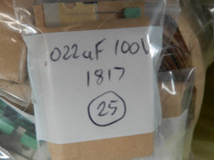 Roederstein Film Foil Capacitors .022uf 100V Huge Lot Shown 13 oz Green #12