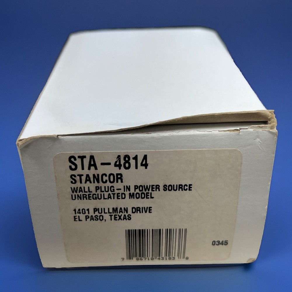 Stancor STA-4814 Wall Plug In Power Source