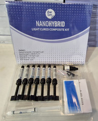 AWSM Nano Hybrid Light Cured Dental Composite Kit (Free Ship)
