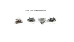 Dental Orthodontic Convertible Buccal Tubes Roth MBT 022 1st Molar Double 3 Tube