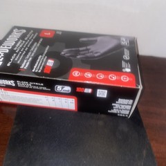 Glove Plus GPNB46100 Industrial Black Nitrile Gloves, Size L – 100 Count