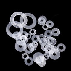 Nylon Plastic Flat Washers Insulating Washer Rubber Round Gasket Soft M3 M4-M20