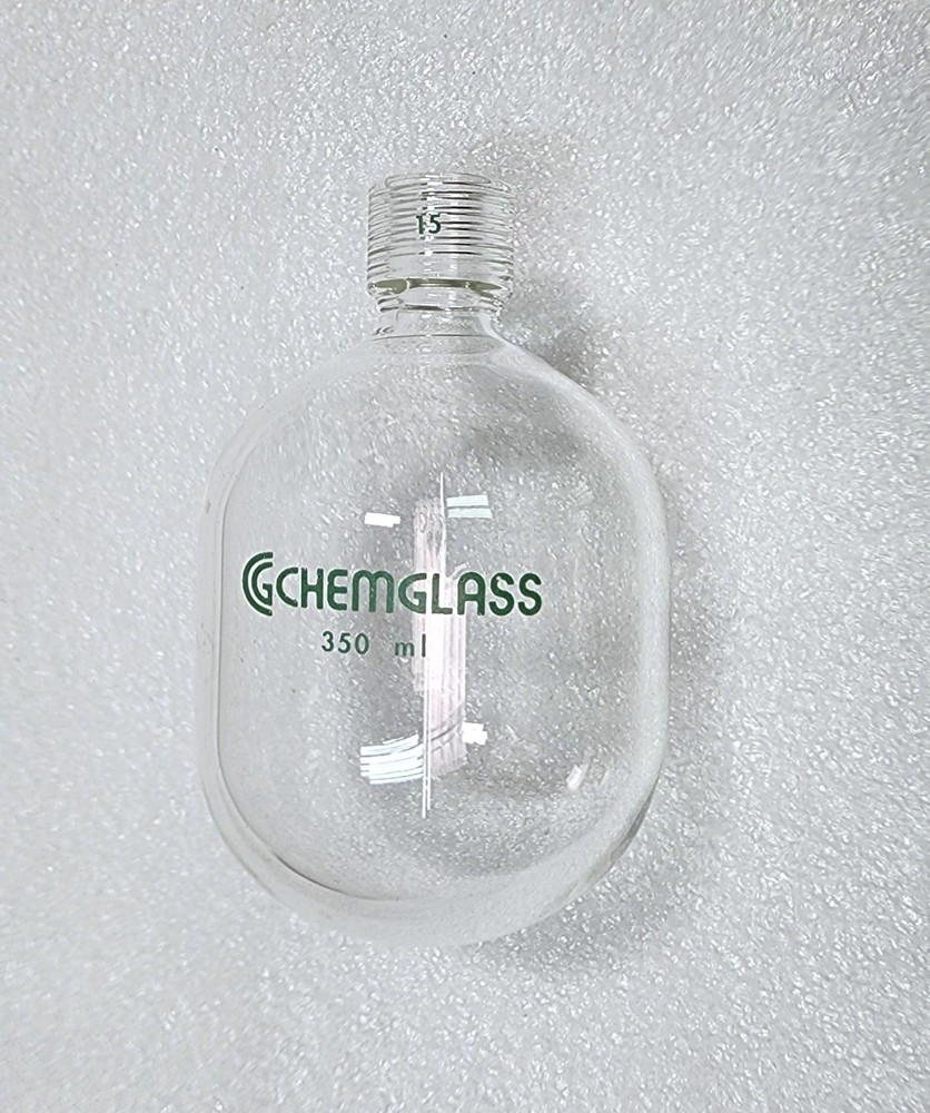 ChemGlass CG-1880-32 Pressure Vessel, 350mL Round Bottom, #15 Vessel Only