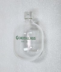 ChemGlass CG-1880-32 Pressure Vessel, 350mL Round Bottom, #15 Vessel Only
