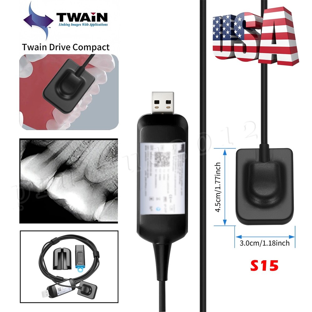 New RVG Digital Sensor for Dental Size 1.5 Free Ship