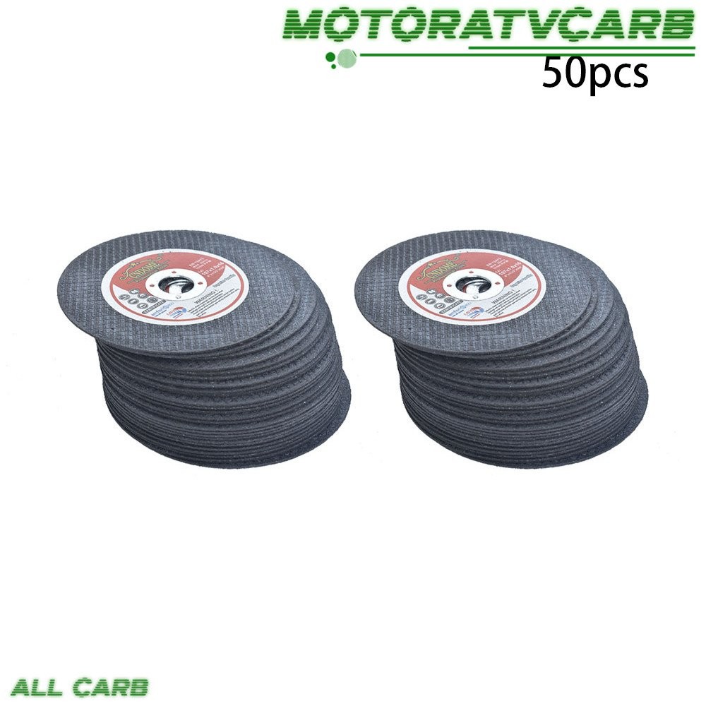 ALL-CARB 50Pcs 4″×.040″×5/8″ Cut off Wheel Metal & Stainless Thin Cutting Discs