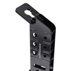 2inch Skid Hitch Attachment for Skid Steer Loader Steel Black 5000 LBS Tongue