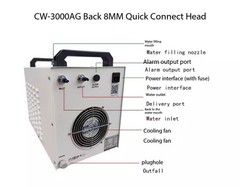 Chiller CW3000 Refrigeration for 5000W Laser Cutting CW5200 Engraving Water Tank