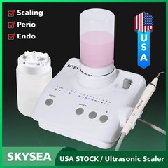 Dental Ultrasonic Scaler for EMS Cavitron Woodpecker+Handpiece+2*Bottles US-E1
