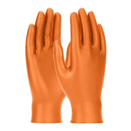 Pip 67-256/Xl Grippaz Skins, Disposable Gloves, 6 Mil Palm, Nitrile,