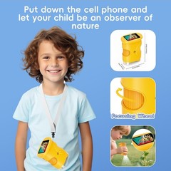 Microscope for Kids – 1000X Kids Handheld Pocket Microscope with 4K IPS Scree…