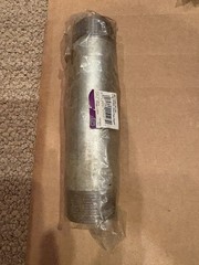 STZ Galvanized Steel Pipe Nipple – New