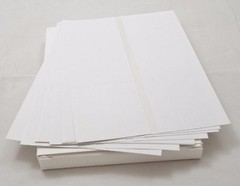 Universal Double Strip Postage Meter Tape Perforated 5 Packs of 50 Sheets (613)
